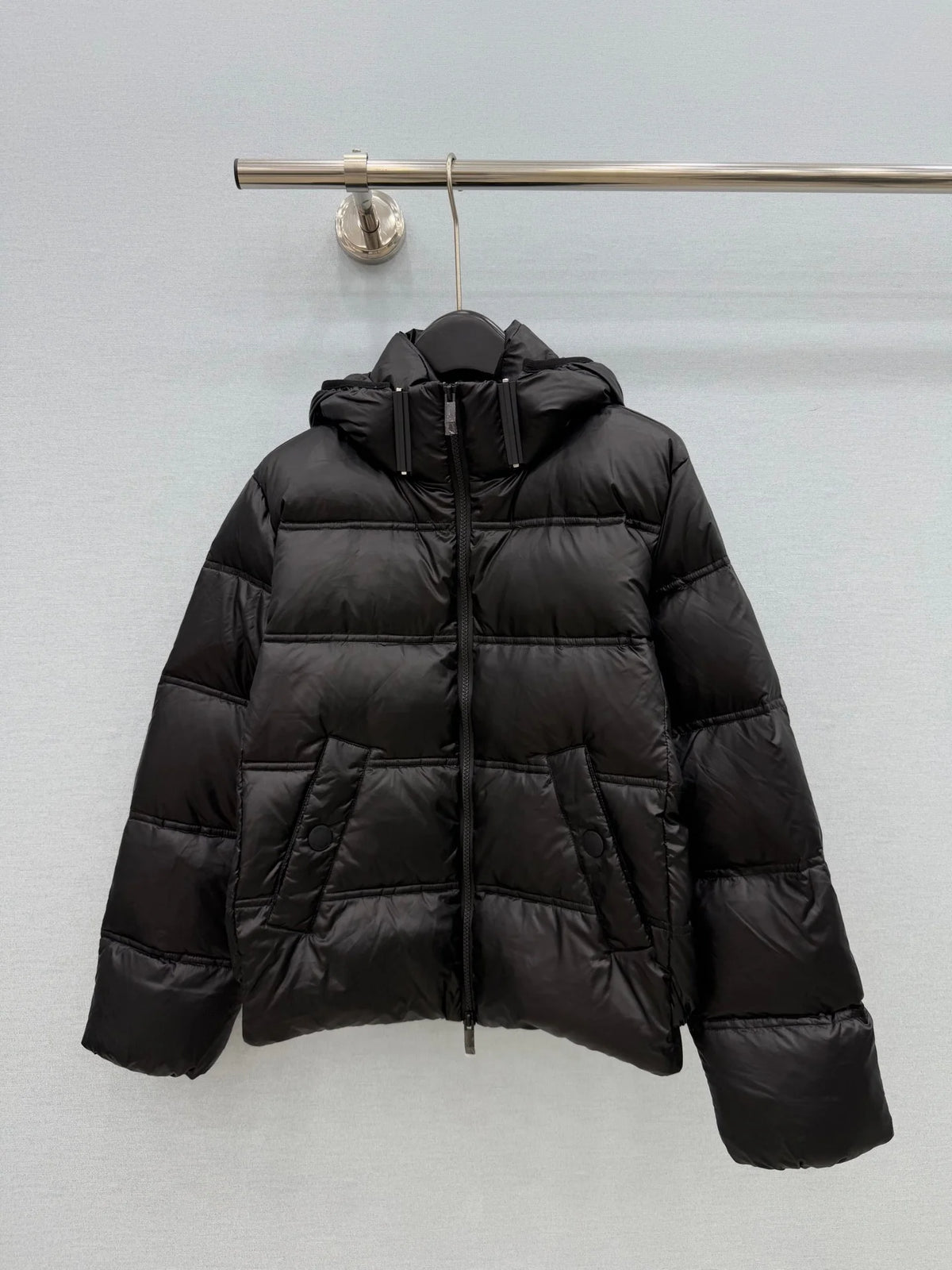 Premium Women Winter Hooded Polyester Zippered Warm Coat