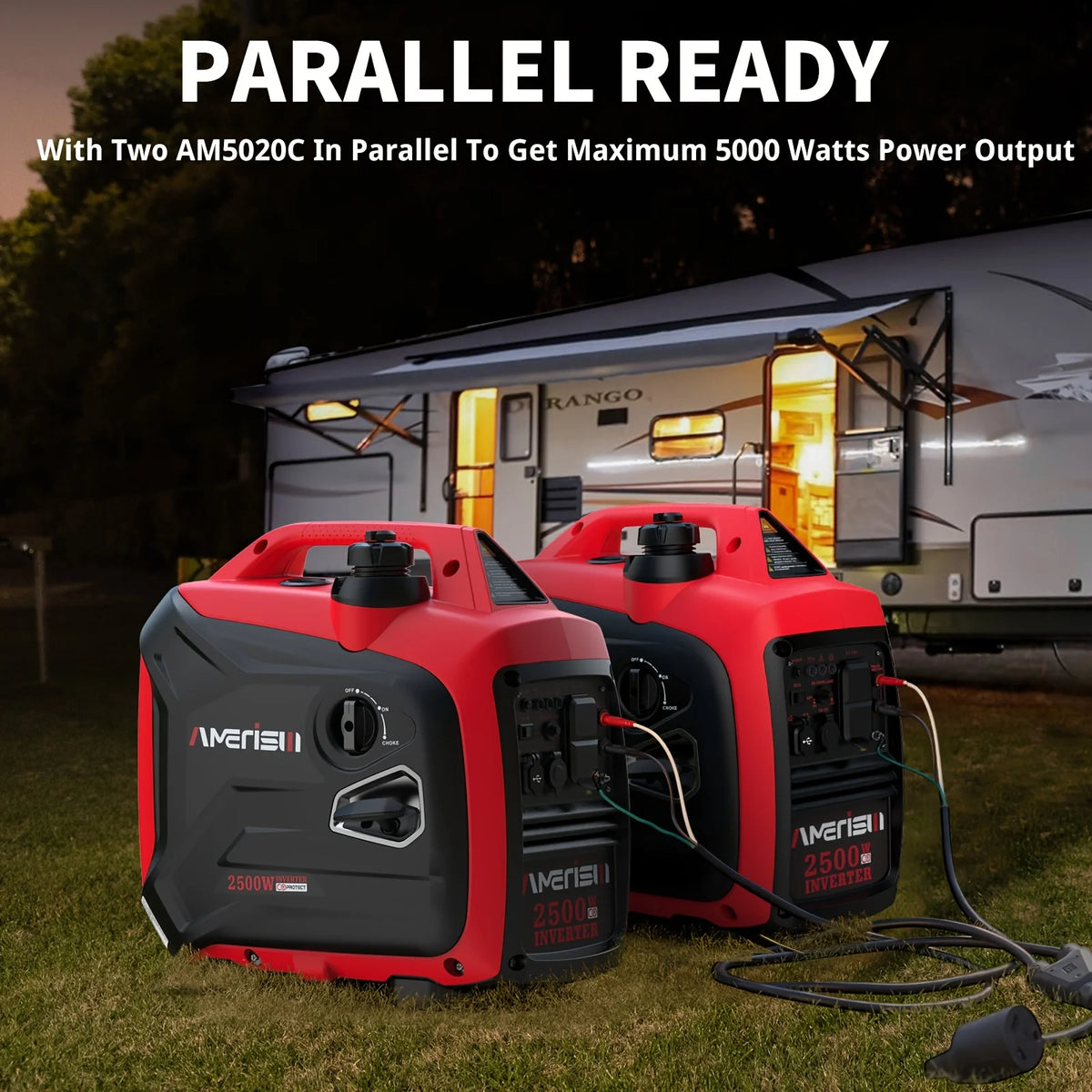 Powersmart 2500 Watt Portable Inverter Generator With Co Sensor