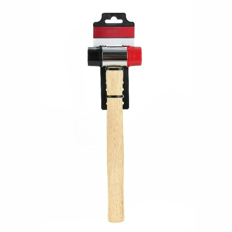 Double Face Mallet Hammer With Soft Plastic Faces For Woodworking