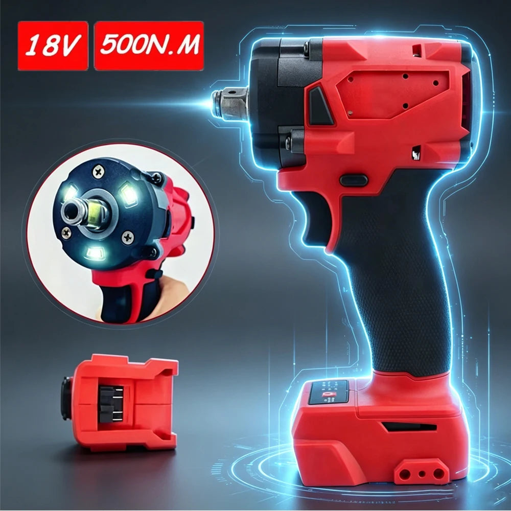 4-Speed Brushless Cordless Impact Wrench, 1/2-Inch Drive, Tool Only