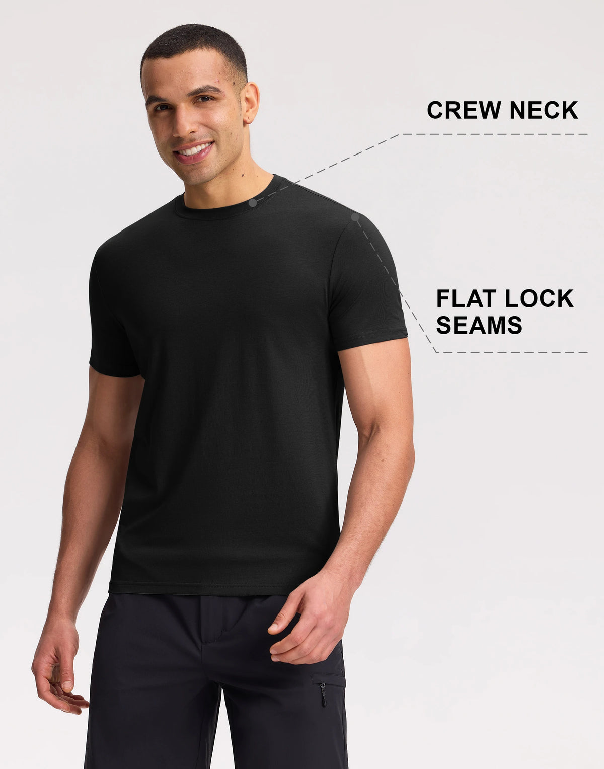 Pioneer Camp Men Bamboo Viscose Soft Crew Neck Casual Tshirt