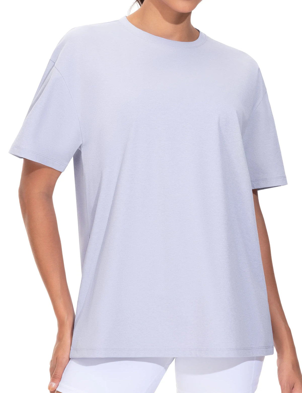 The Gym People Women's Oversized Crewneck Workout Tee