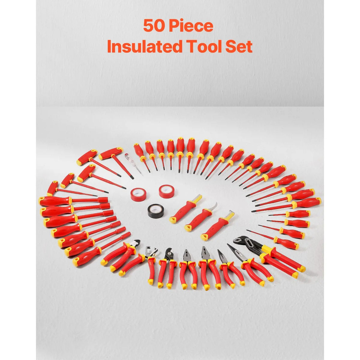 Professional 1000V Insulated Electrician Screwdriver Set With Magnetic Tips