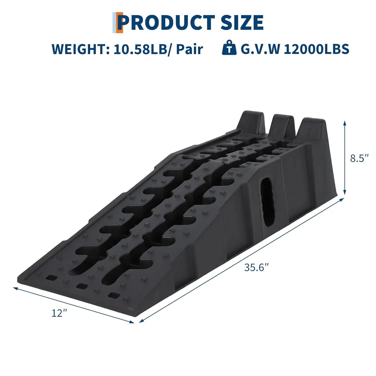 HiMiss Robust Auto Service Ramps For Convenient Car Care