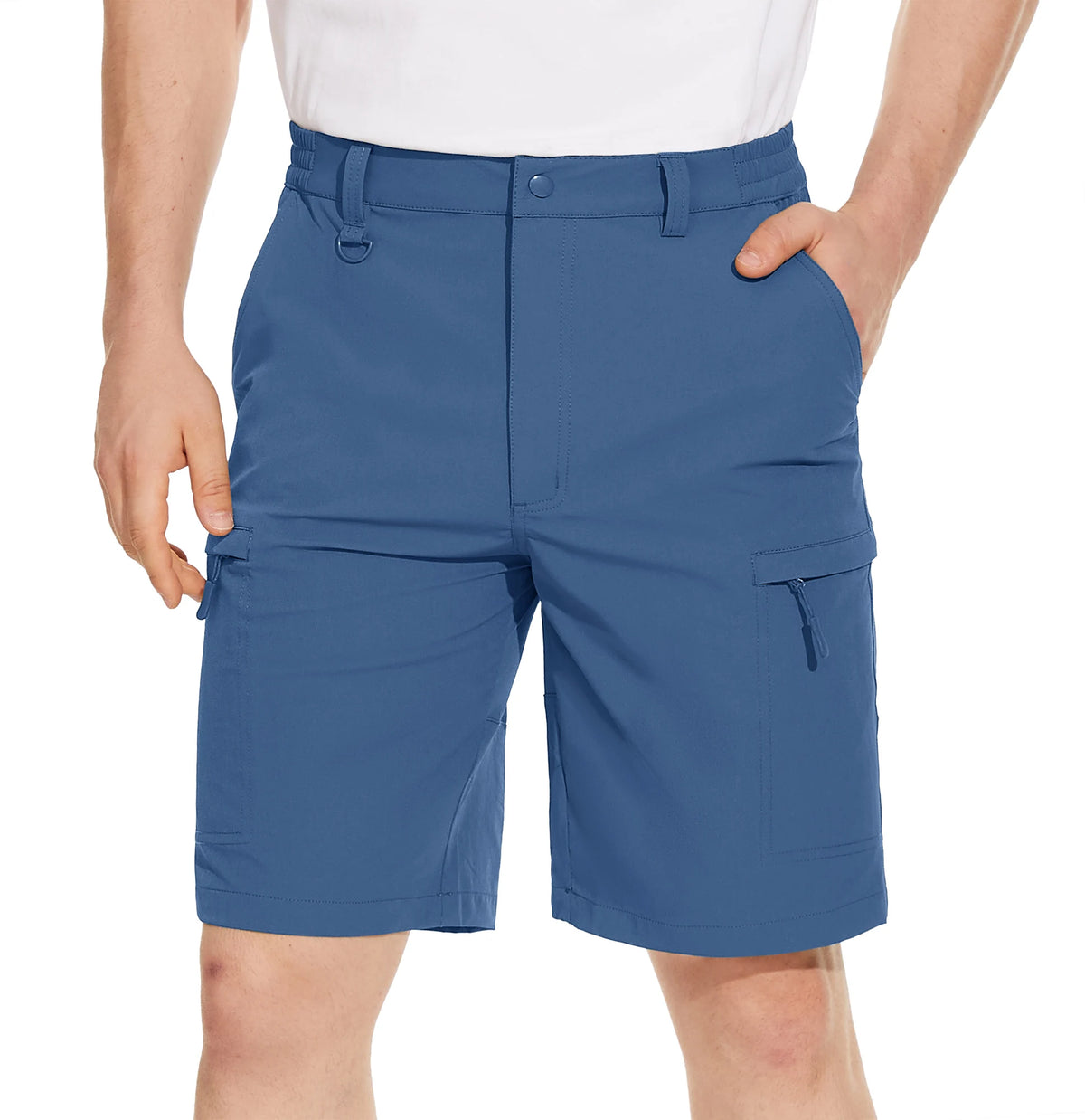 Mens Quick Dry Cargo Shorts For Outdoor Hiking And Work