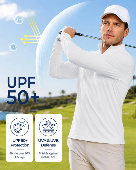 Cavva Men UPF 50 Lightweight Outdoor Long Sleeve Shirt