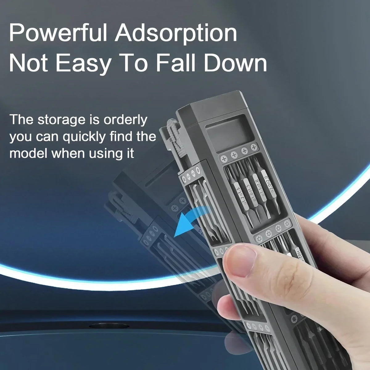 Stonego Precision Screwdriver Set Magnetic Portable Tool Kit With Case