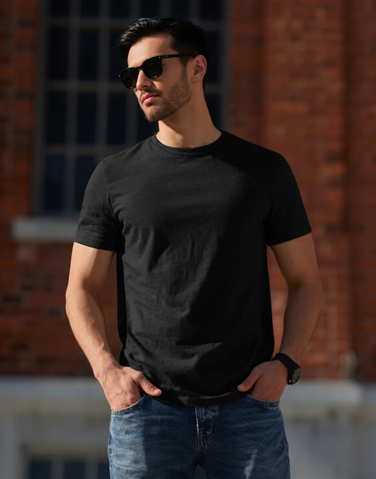 Pioneer Camp Men Bamboo Viscose Soft Crew Neck Casual Tshirt