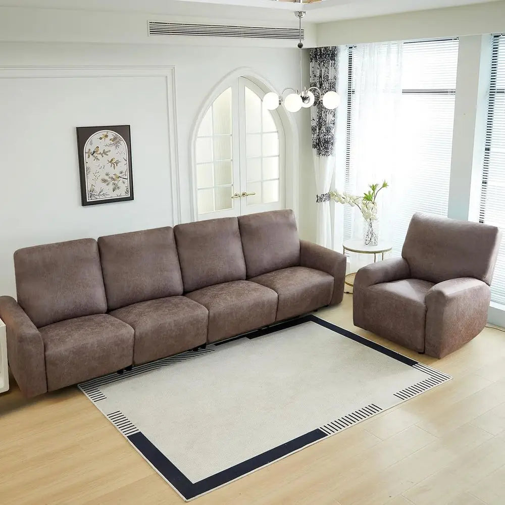 Water Repellent Stretch Recliner Sofa Cover For Modern Home Decor