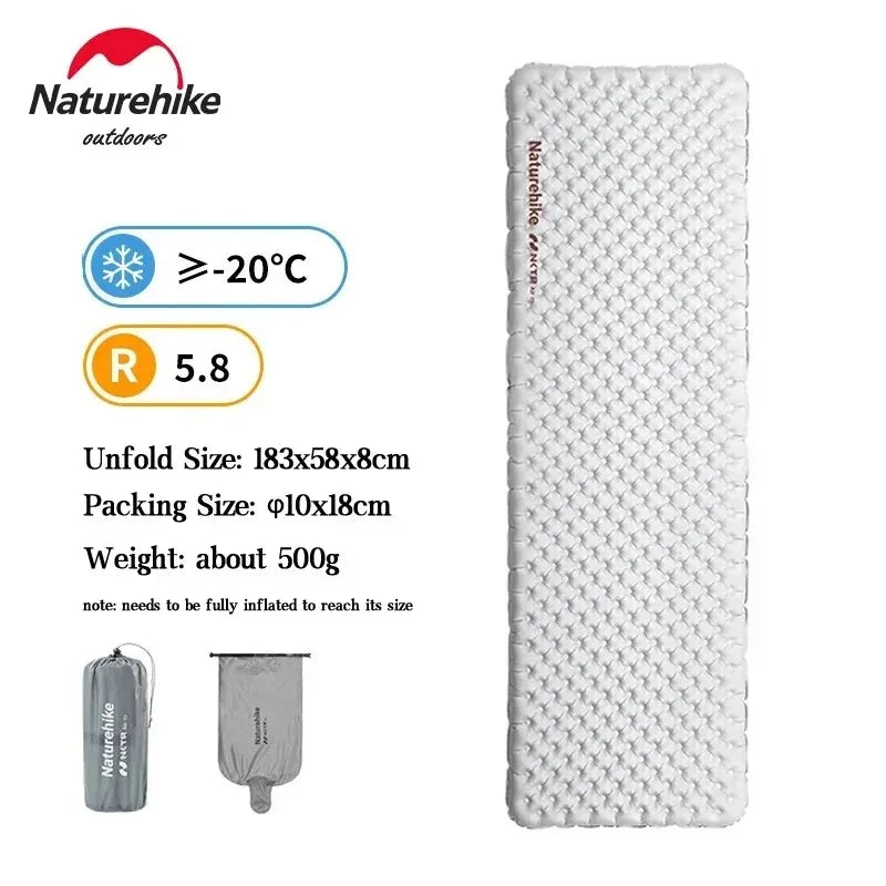 Naturehike Ultralight Inflatable Sleeping Pad For Camping