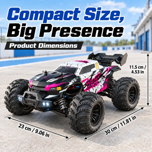 ZNLYRION 4WD Brushless Off Road Remote Control Monster Truck