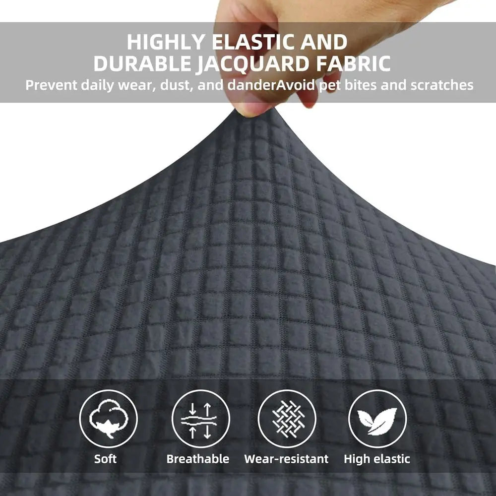 Premium Washable Stretchable RV Dinette Cushion Covers Set