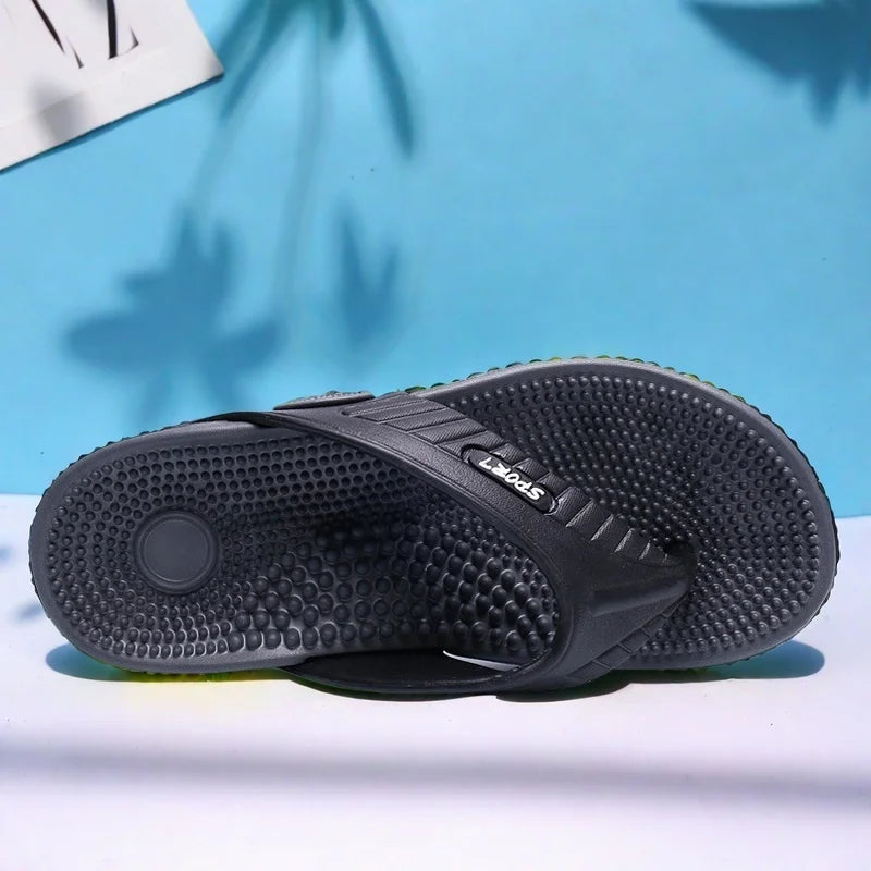 Men Casual Lightweight EVA Flip Flops With Arch Support