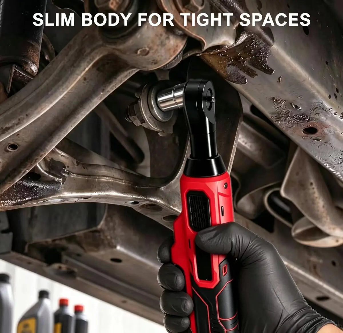 L1NXIXI Cordless Electric Ratchet Wrench Compatible With Milwaukee M18