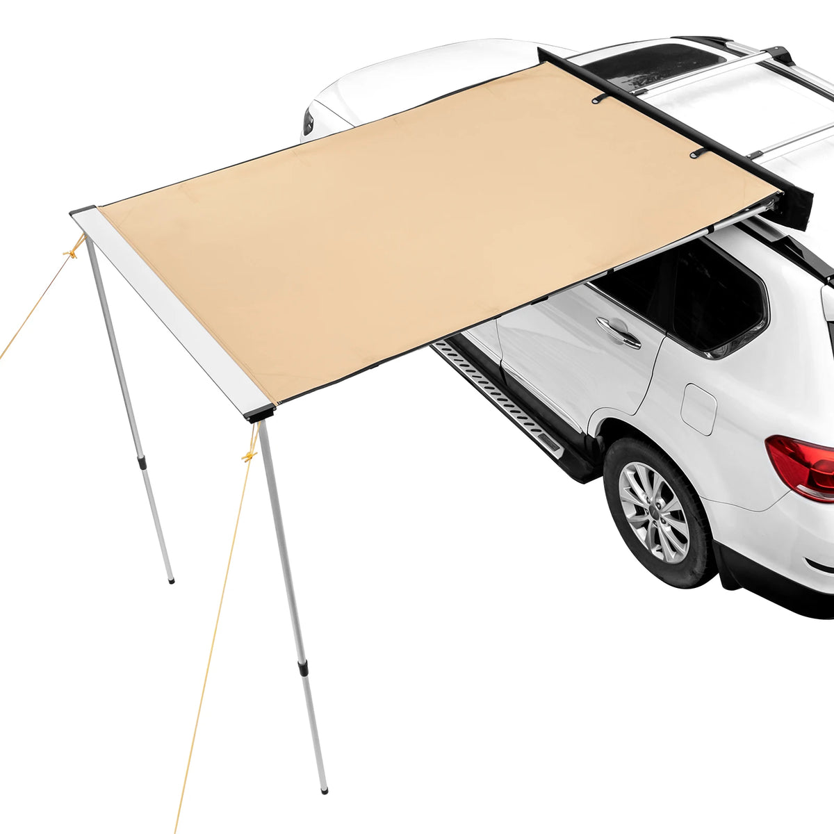 SucceBuy Retractable Vehicle Awning With Waterproof Bag And Carry Case
