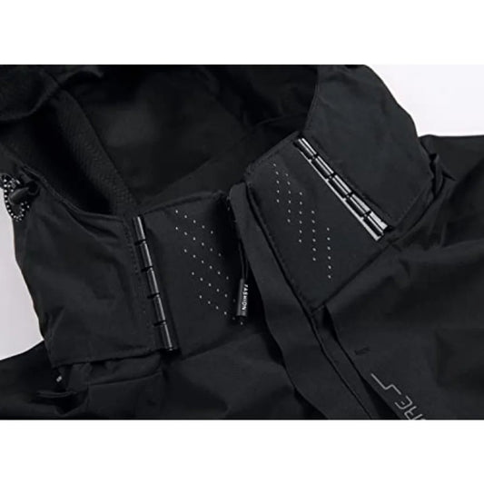 Waterproof Lightweight Hooded Rain Jacket For Outdoor Wear
