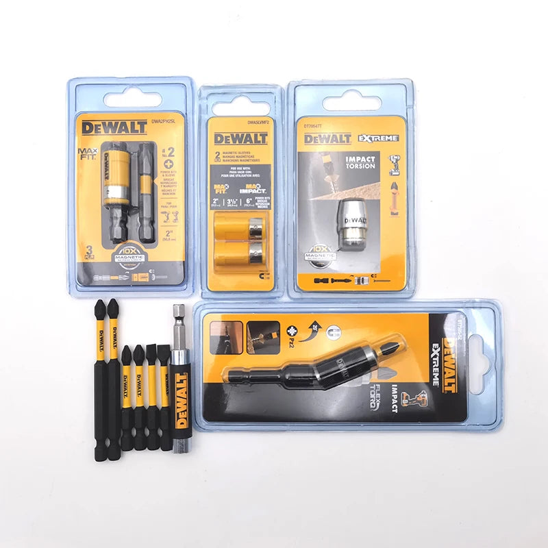 DeWalt Screwdriver Bits & Bit Holders, PH2 and SL8 Options