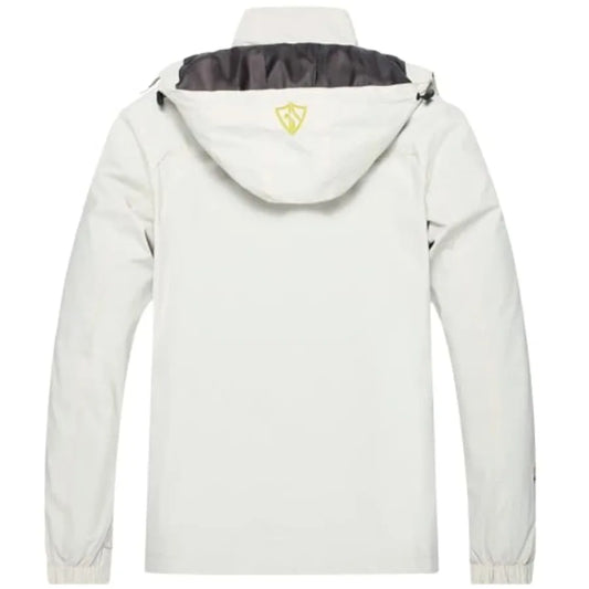 Mens Windproof Waterproof Lightweight Hooded Mountain Jacket