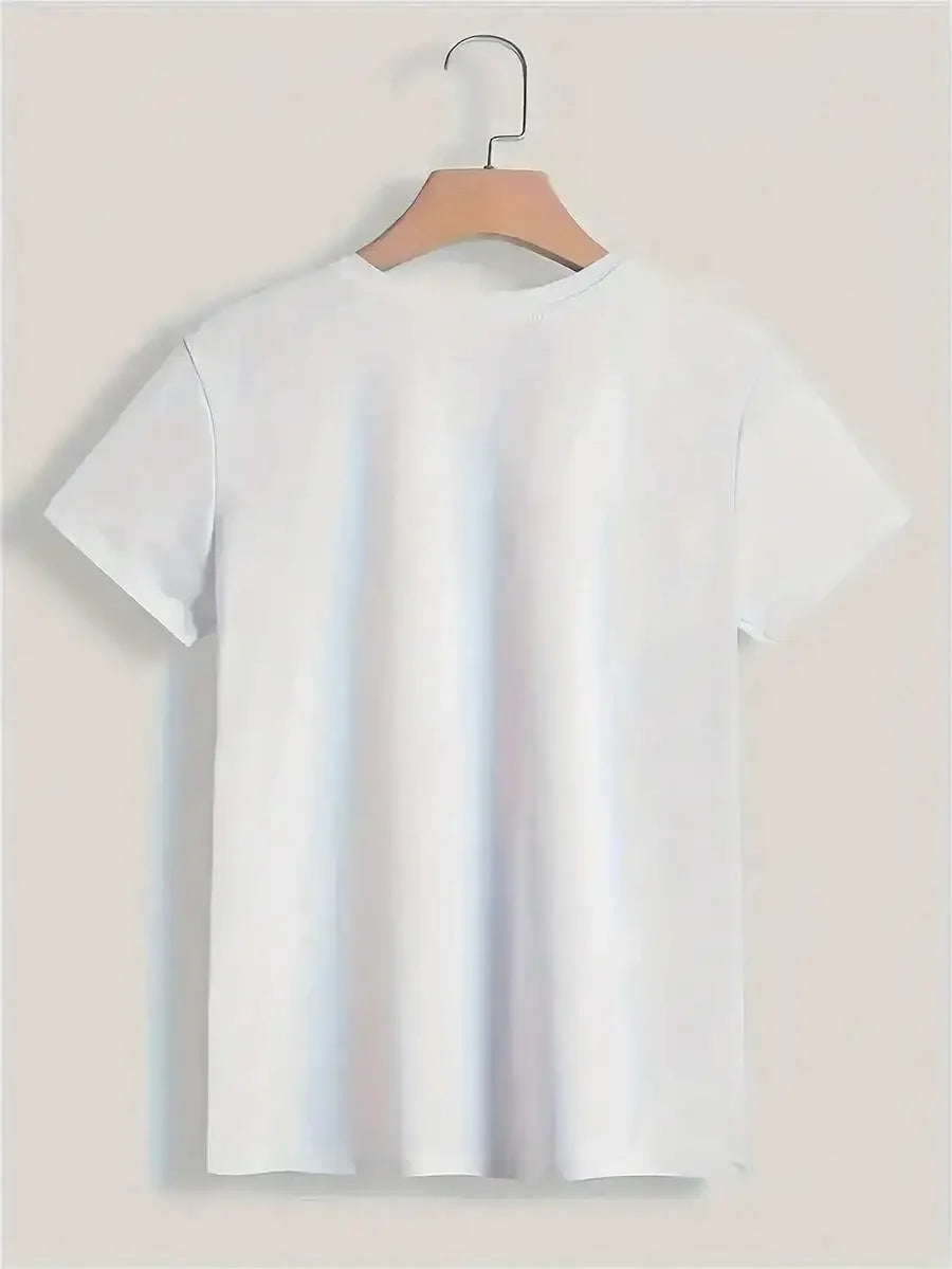 Mens Cotton Crew Neck Tee With Vintage Nautical Captain Graphic