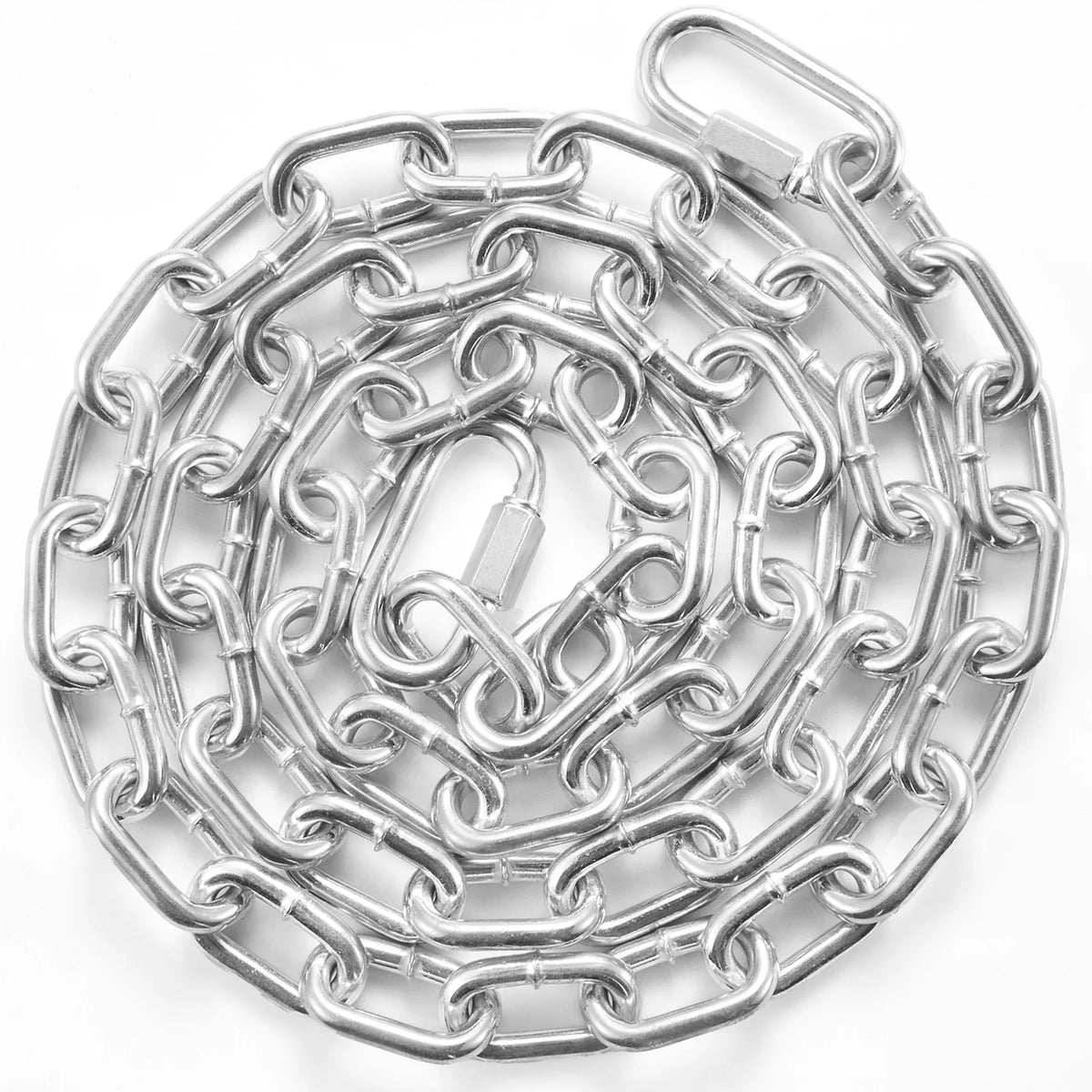 SucceBuy Zinc Plated Proof Coil Chain For Heavy Duty Towing