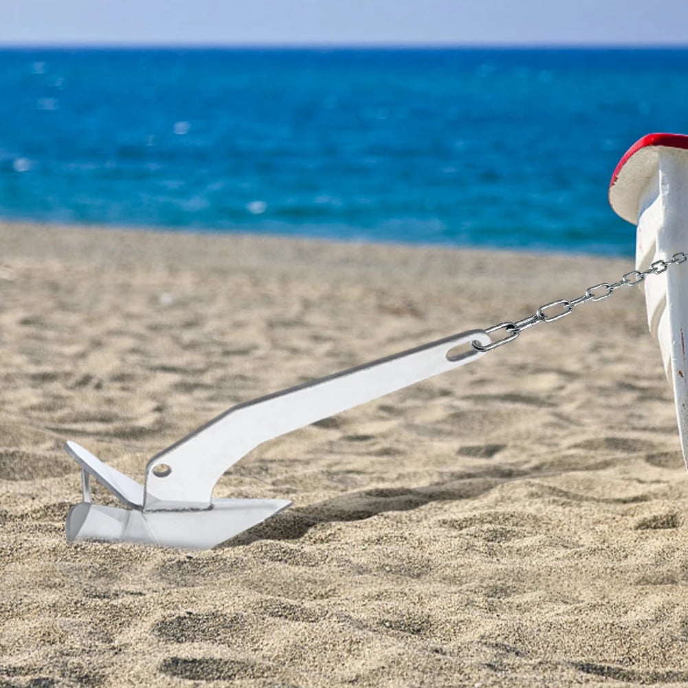 HiMISS Triangle Boat Anchor 316 Stainless Steel Delta Style