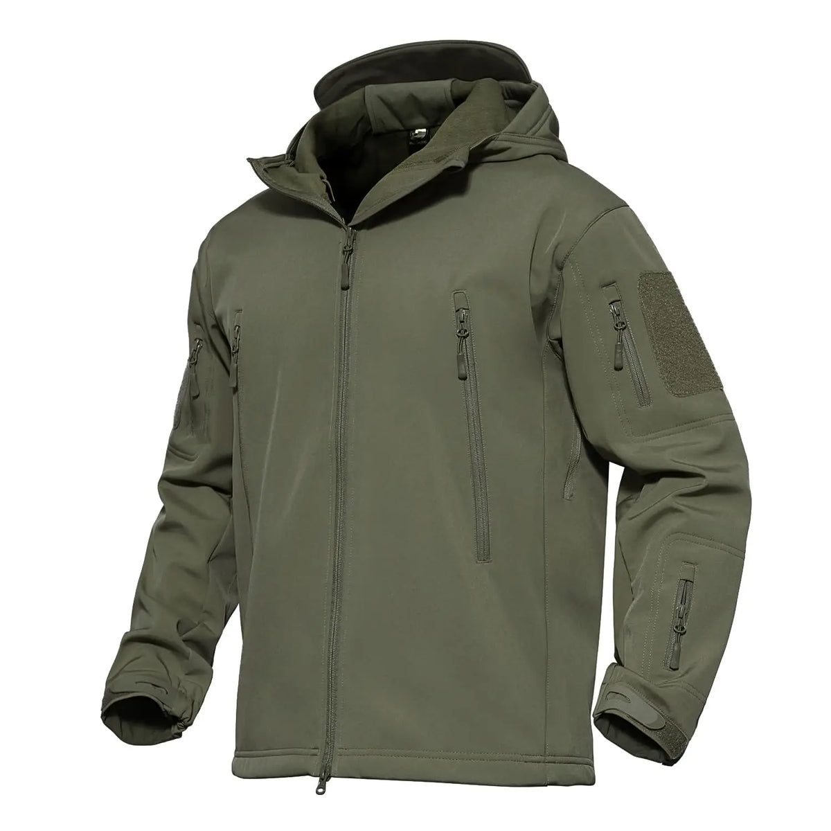 Cavva Men Tactical Softshell Jacket Waterproof Fleece Lined