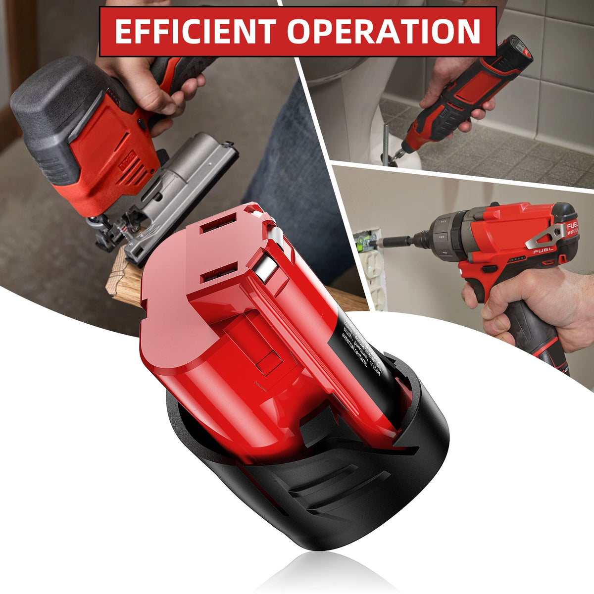 Bonacell M12 Replacement Lithium Ion Battery For Milwaukee Tools