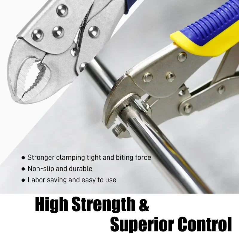 Professional Locking Pliers Heavy Duty Auto Repair Clamping Tool