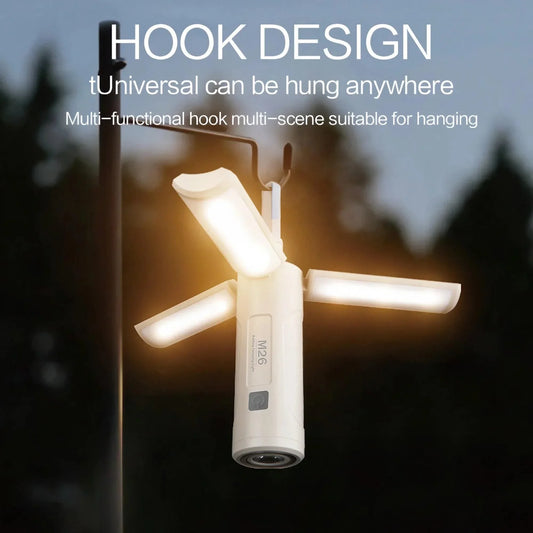 Stonego Rechargeable Led Flashlight Magnetic Base Power Bank Function