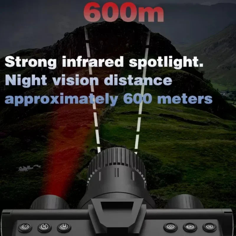 Goyojo Tactical Infrared Night Vision Binoculars With 8x Zoom