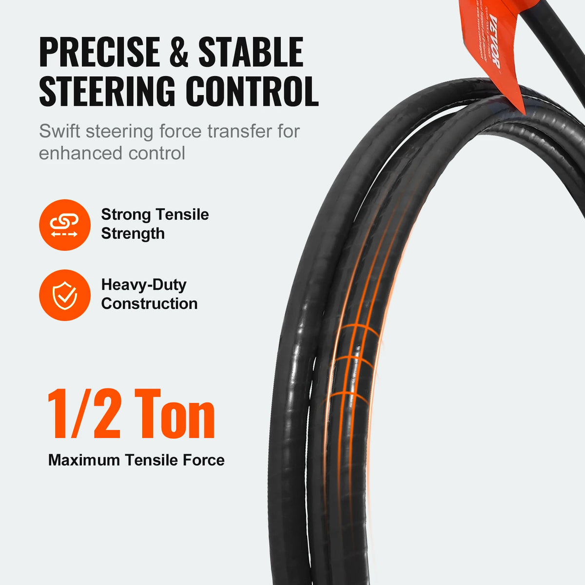 SucceBuy Marine Rotary Steering Cable For Boat Control