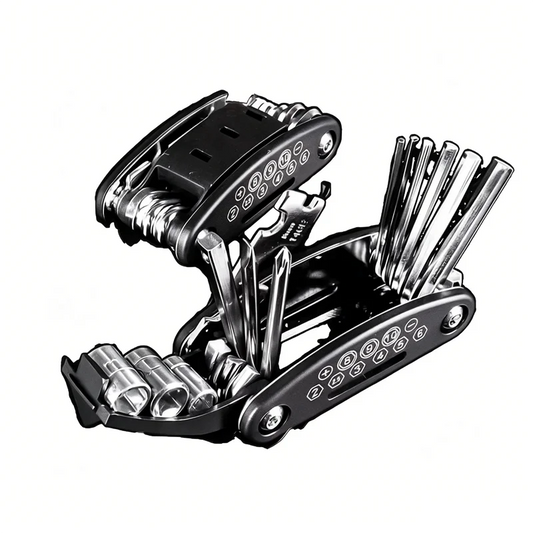 Durable Adjustable Socket Wrench Set With Rotating Stainless Steel Head