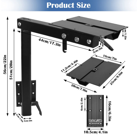 Wall Mounted Swivel Folding Table Leg For Boat Camper