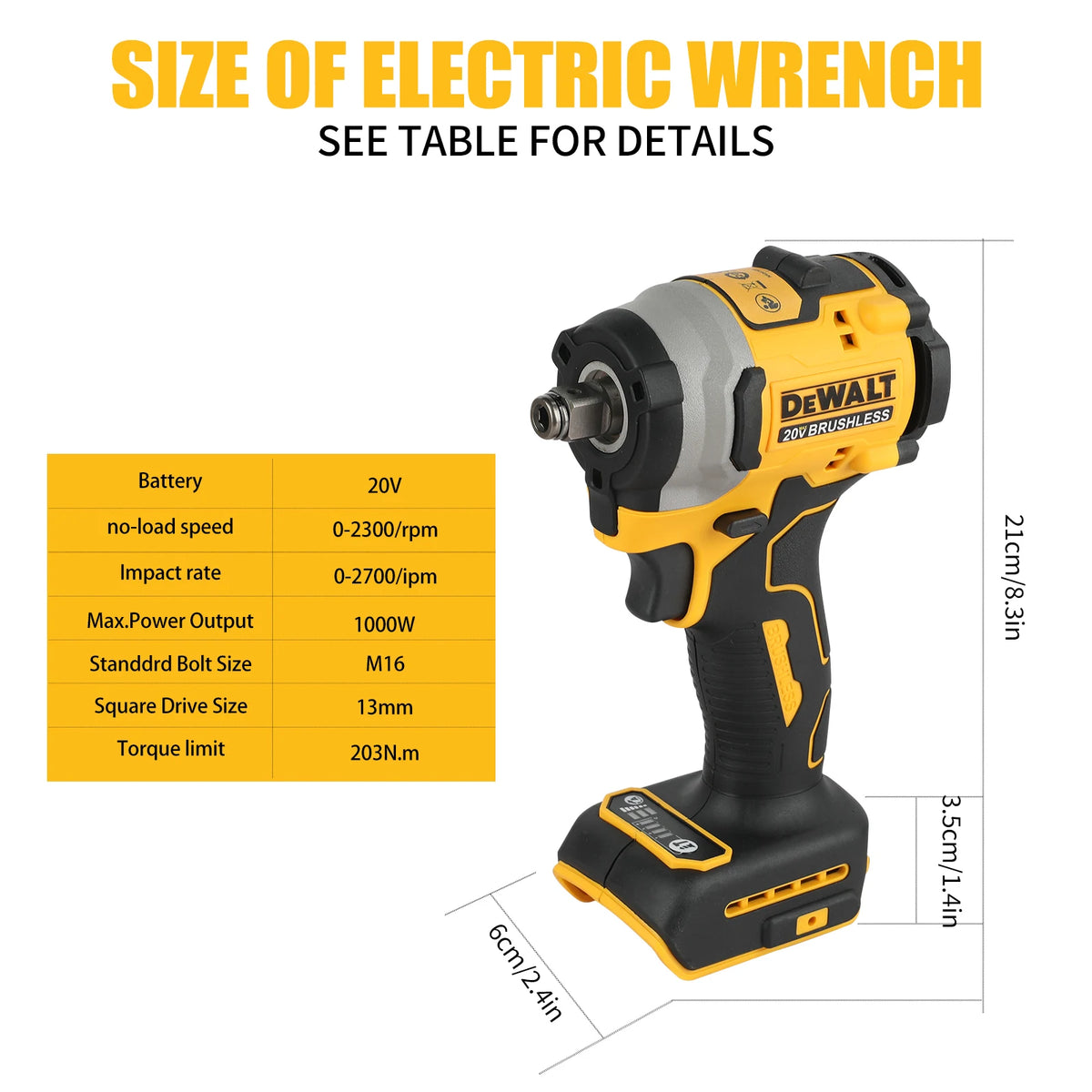 DeWalt DCF850 20V Max Brushless Cordless Impact Driver