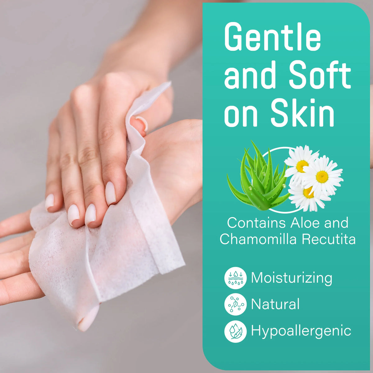Flushable Thickened Wet Wipes For Personal And Household Cleaning