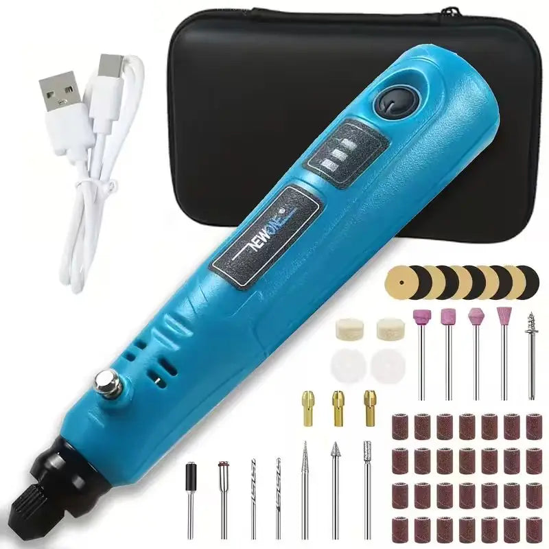Newone Mini Cordless Rotary Tool Kit With Variable Speed Control