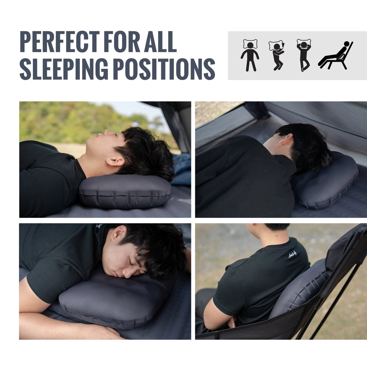 OneTigris Airdream Portable Ultralight Inflatable Camping Pillow