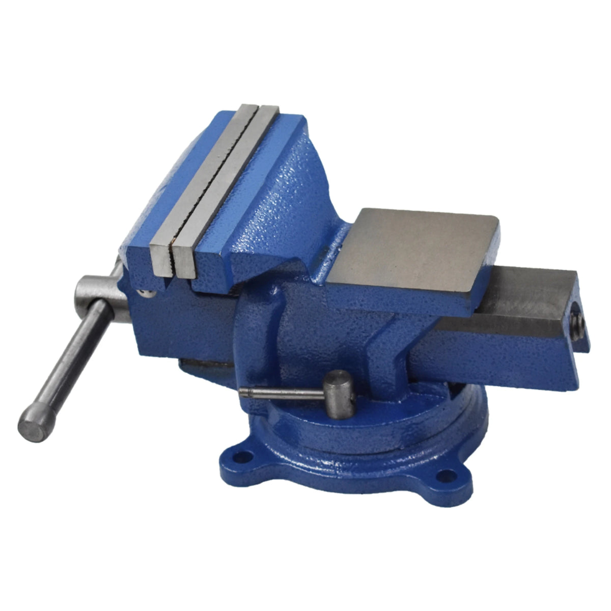 Industrial Swivel Bench Vise With Anvil And Tabletop Clamp