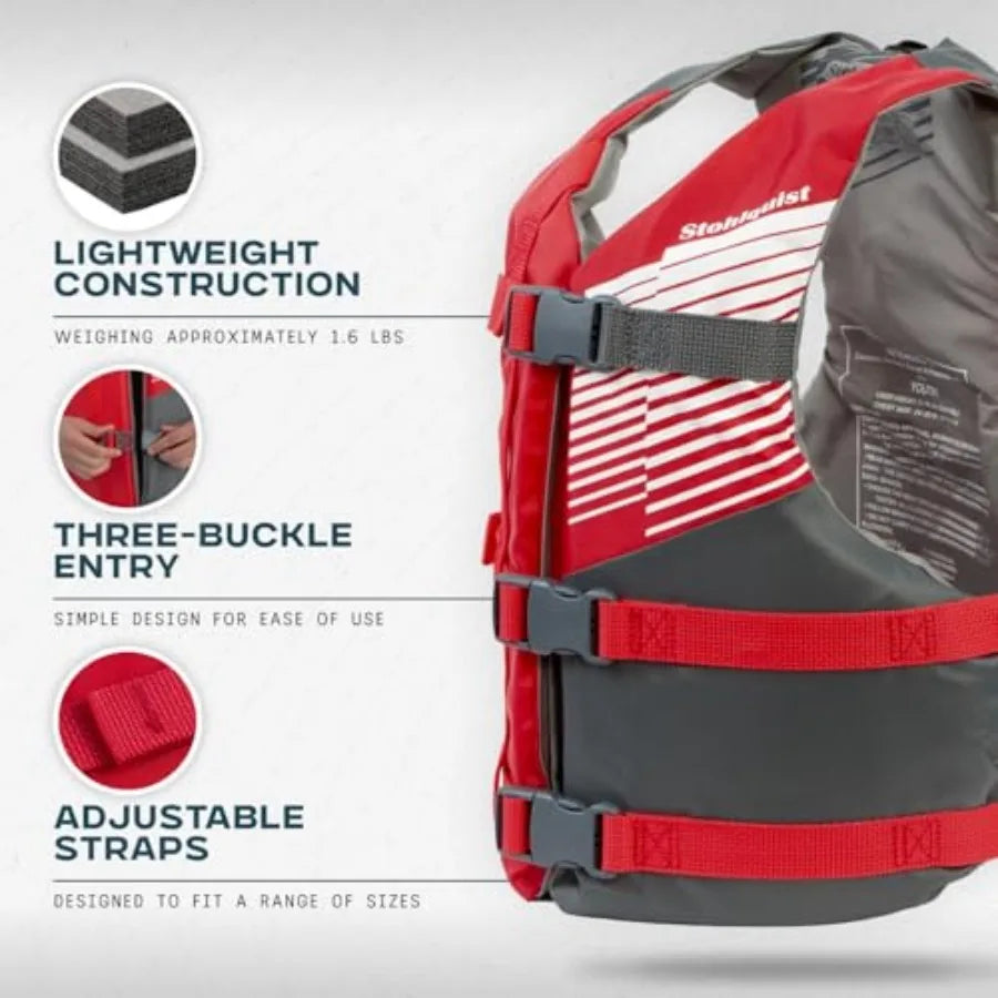 Certified Coast Guard Approved Polyester Youth Life Jacket For Swimming