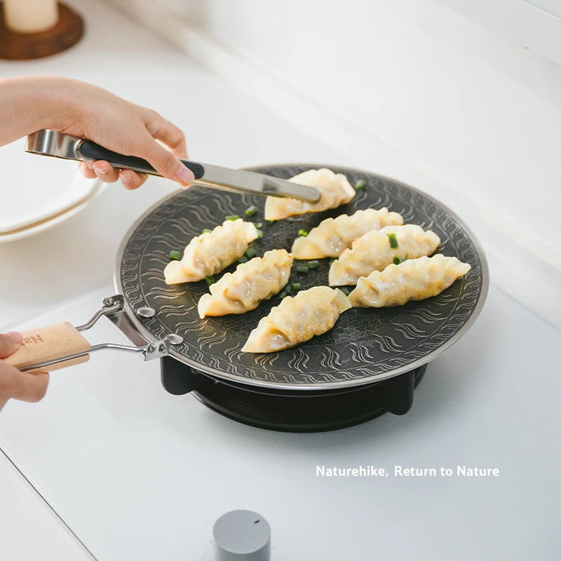 Naturehike Stainless Steel Camping Grill Pan With Handle
