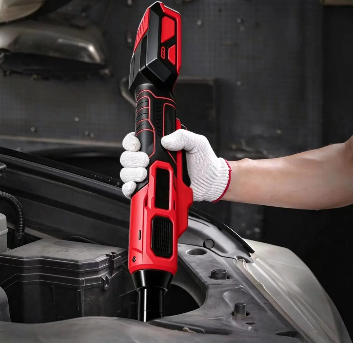 L1NXIXI Cordless Electric Ratchet Wrench Compatible With Milwaukee M18