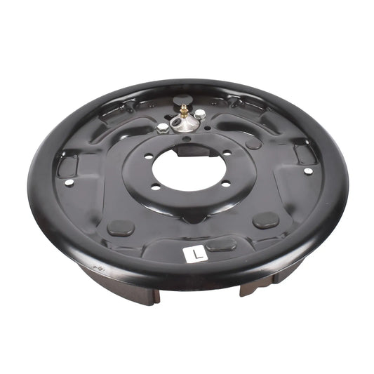 AP02 12" x 2" Hydraulic Brake Backing Plate Left Side for Trailer 5 Bolt 7,000 lb