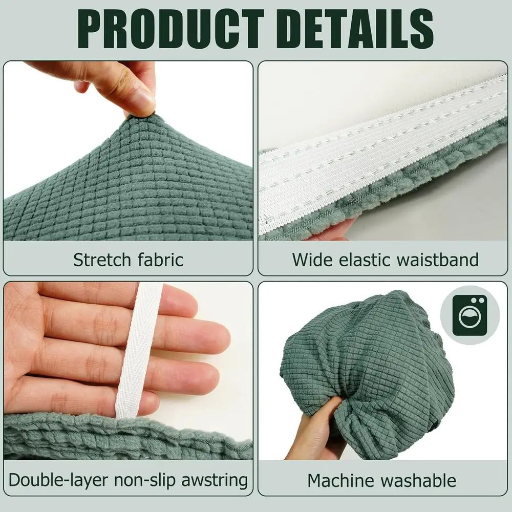 Washable Stretch RV Jackknife Sofa Bed Anti Slip Couch Covers