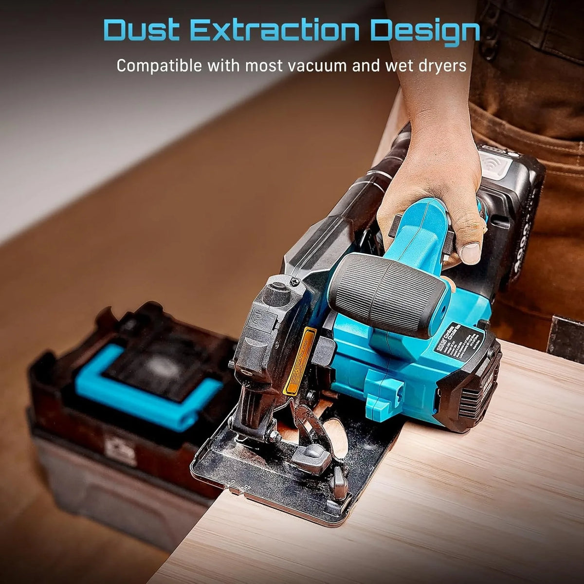 Seesii Cordless Circular Saw For Precision Woodworking