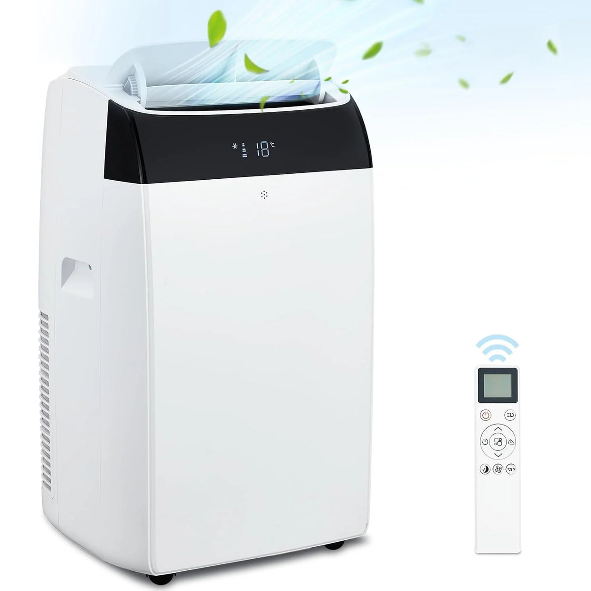 Adoolla Portable 14000 BTU Air Conditioner 3IN1 Cooling Fan Dehumidifier
