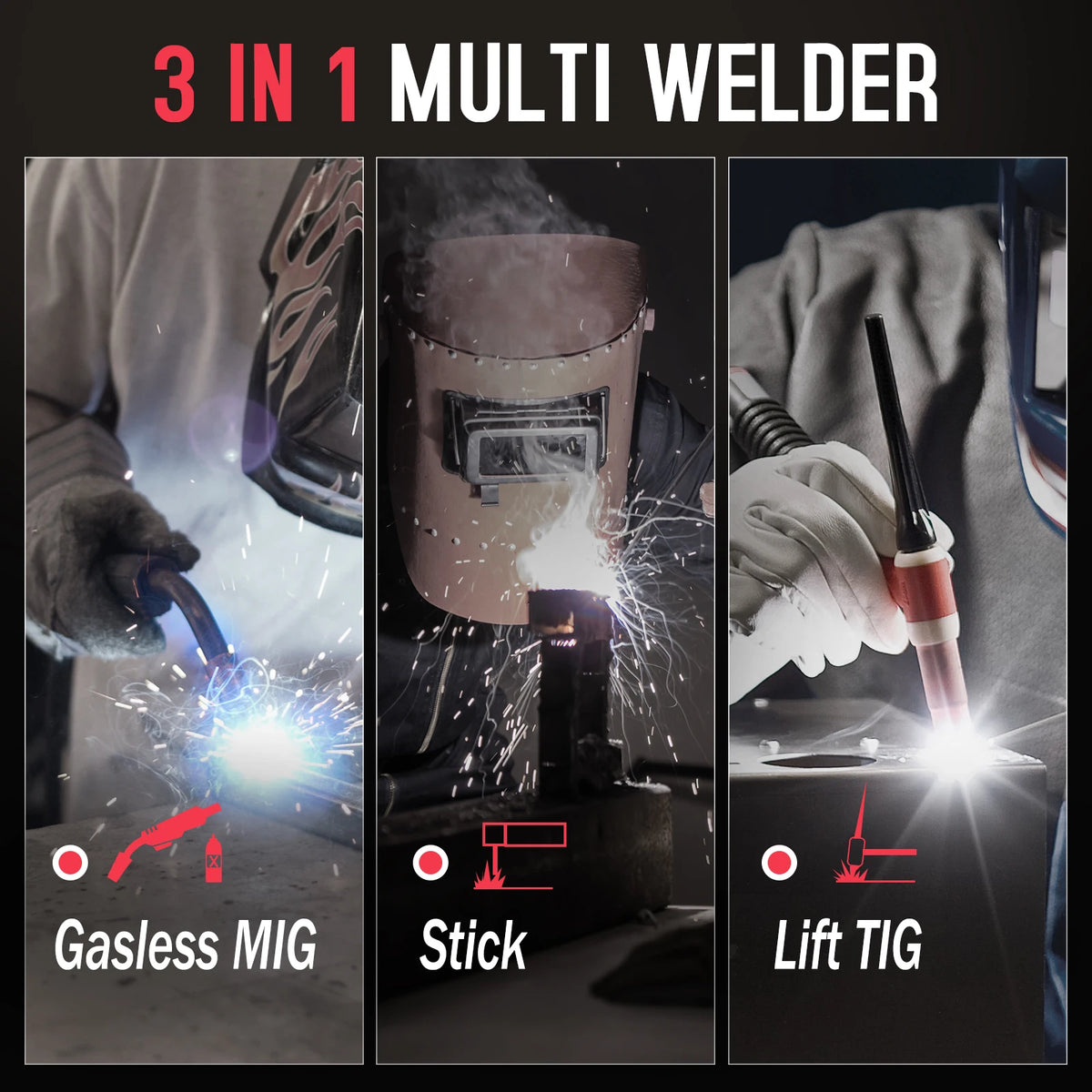 Acewelder 140a Inverter Gasless Flux Cored Mig Arc Welder