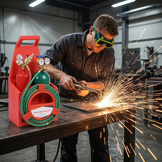 Brass Oxygen Acetylene Welding And Cutting Torch Kit Set