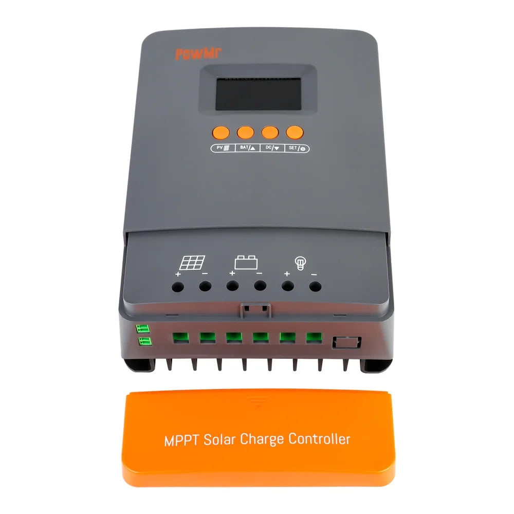 PowMr 60A MPPT Solar Charge Controller 12V 24V 48V 160V