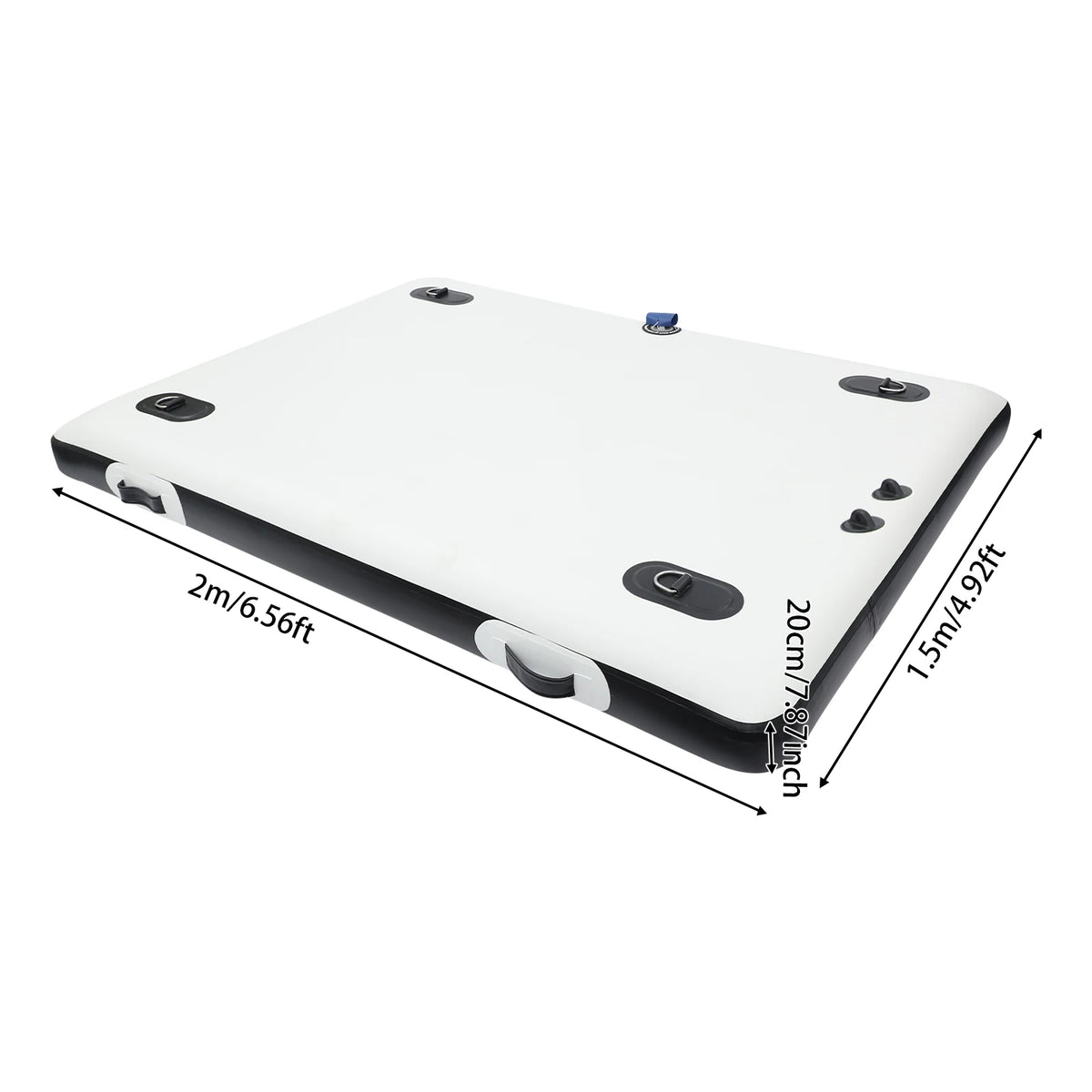 Heavy Duty Inflatable Fishing Platform Foldable Angling Raft