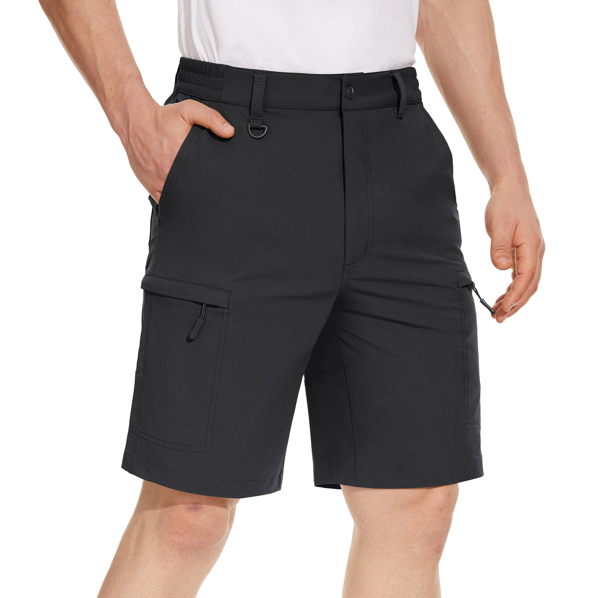 Mens Quick Dry Cargo Shorts For Outdoor Hiking And Work
